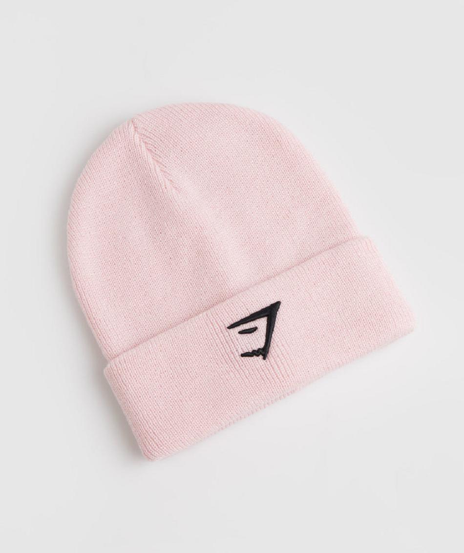 Czapki Akcesoria Gymshark Sharkhead Beanie Różowe | PL 4210SGL